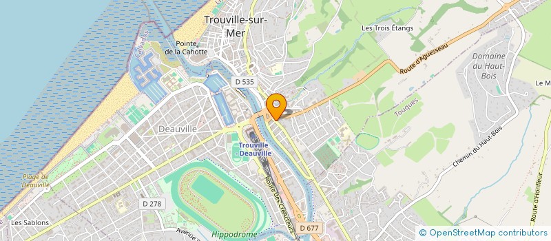 localisation de l'entreprise SUSHI YANG ROYAL à TROUVILLE-SUR-MER