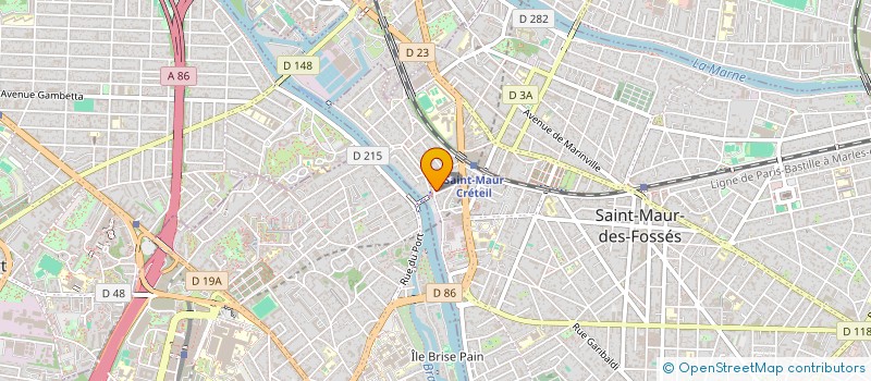 localisation de l'entreprise SUSHI-YATOMI à SAINT-MAUR-DES-FOSSES