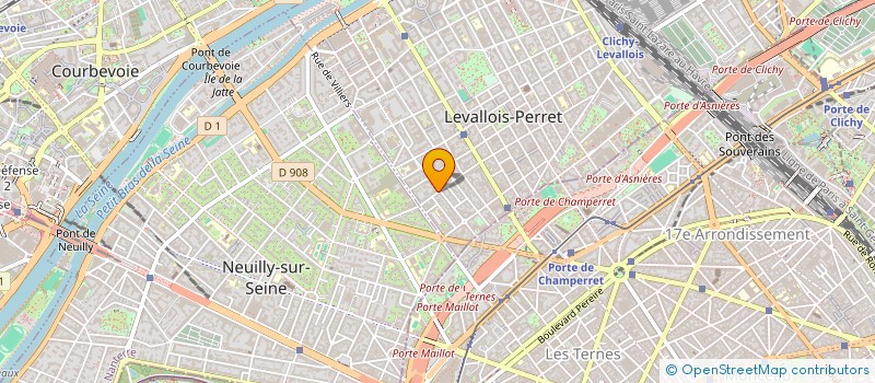 localisation de l'entreprise SUSHI YR à LEVALLOIS-PERRET