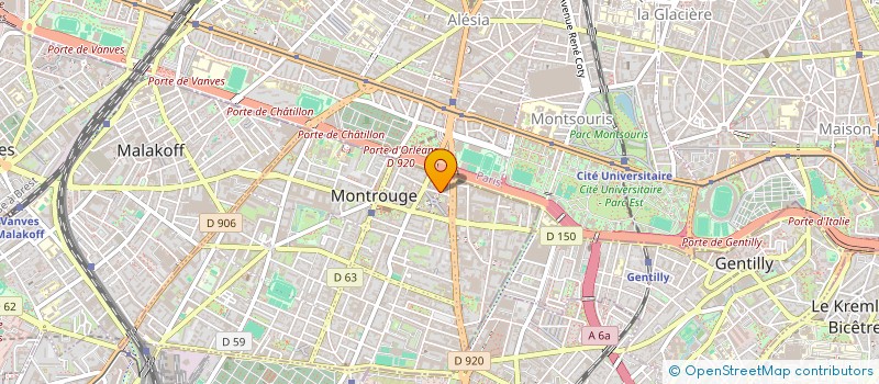 localisation de l'entreprise SUSHI Z  MONTROUGE