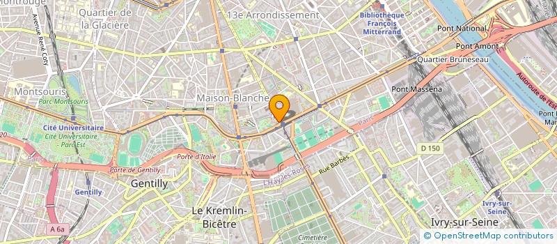 localisation de l'entreprise SUSHI ZH  PARIS