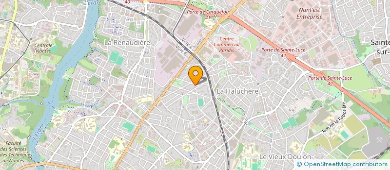 localisation de l'entreprise SUSHIBAHT SN à NANTES
