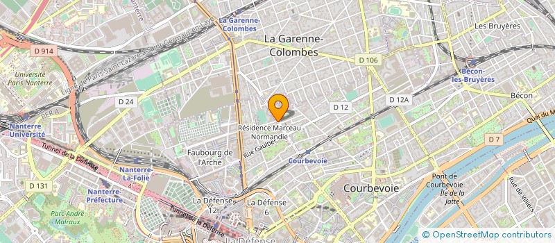 localisation de l'entreprise SUSHIBAR à COURBEVOIE