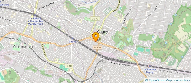 localisation de l'entreprise SUSHIC à GAGNY