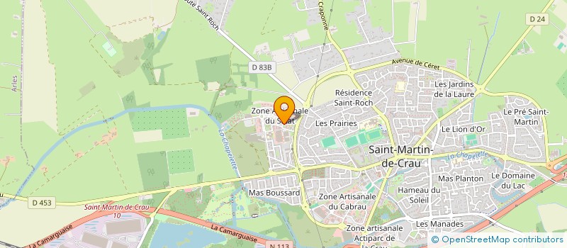 localisation de l'entreprise SUSHIEATS SAINT-MARTIN-DE-CRAU à SAINT-MARTIN-DE-CRAU