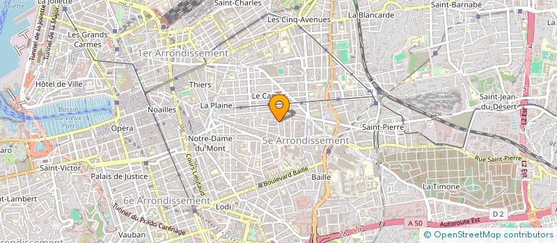localisation de l'entreprise SUSHIQUI à MARSEILLE