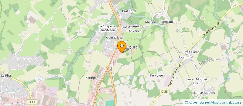 localisation de l'entreprise SUSHIROUKY à LANNION