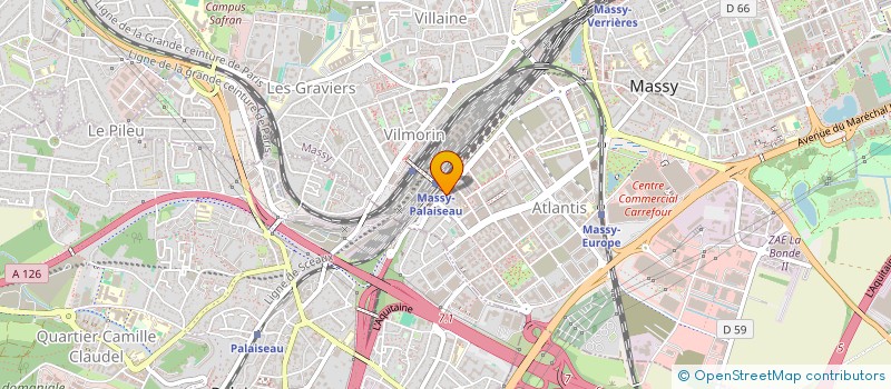 localisation de l'entreprise SUSINI LAURENT à MASSY