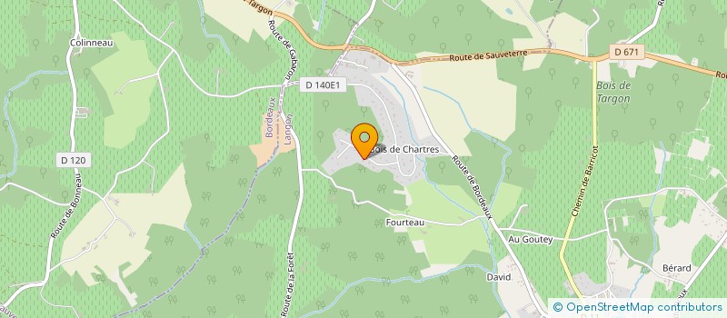 localisation de l'entreprise SUSO  TARGON