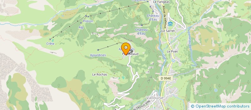 localisation de l'entreprise SUSPERREGUI SEGUIN  PUY-SAINT-VINCENT