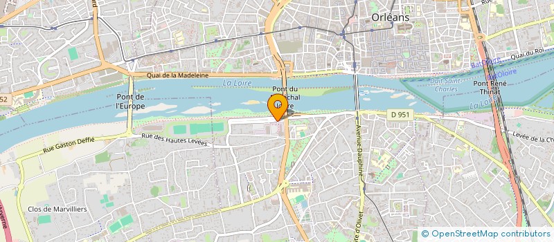 localisation de l'entreprise SUSTENIX à ORLEANS