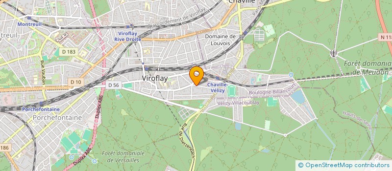 localisation de l'entreprise SUSTINEO  VIROFLAY