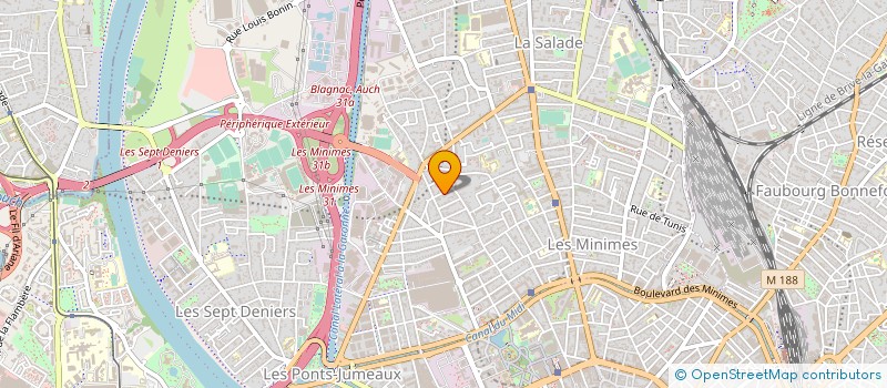 localisation de l'entreprise SUSTN FOOD à TOULOUSE