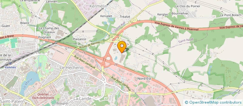 localisation de l'entreprise SUSTY WASTES SOLUTIONS ENERGY à VANNES