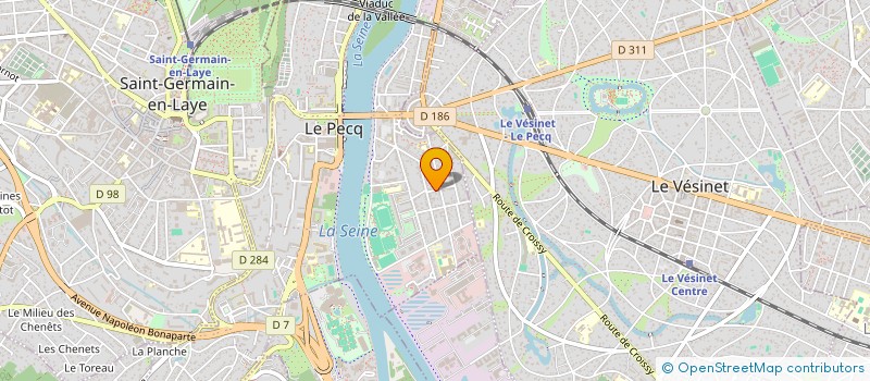 localisation de l'entreprise SUSY  LE PECQ