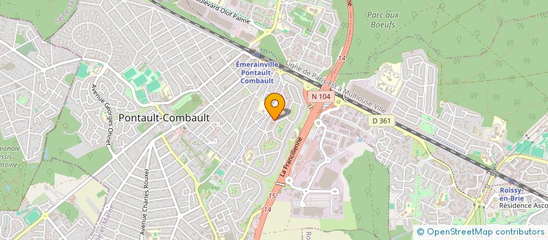 localisation de l'entreprise SUTA - GO EXOTIQUE à PONTAULT-COMBAULT