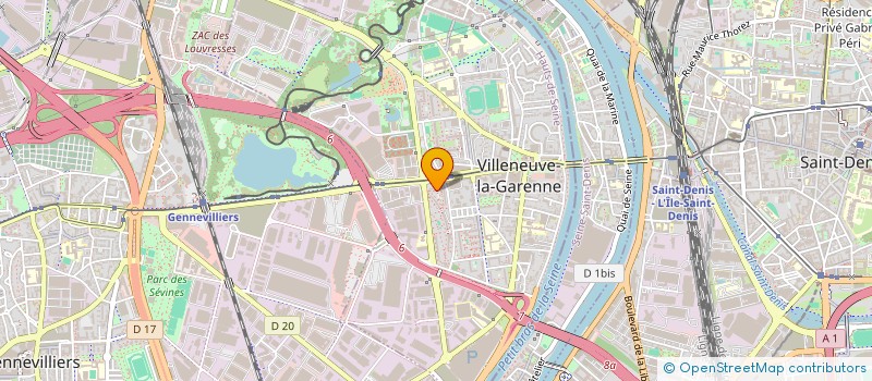 localisation de l'entreprise SUTAIYUAN CAR SERVICE à VILLENEUVE-LA-GARENNE