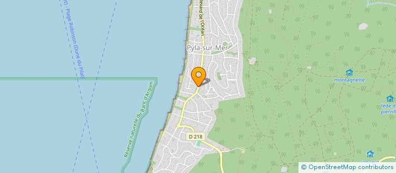 localisation de l'entreprise SUTEL-FAUCAMPRE à LA TESTE-DE-BUCH