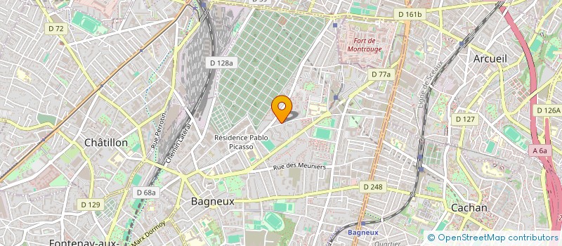 localisation de l'entreprise SUTI AGENCY à BAGNEUX