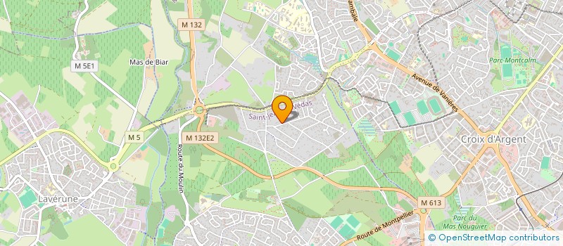 localisation de l'entreprise SUTRIC  SAINT-JEAN-DE-VEDAS