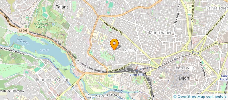 localisation de l'entreprise SUU  DIJON