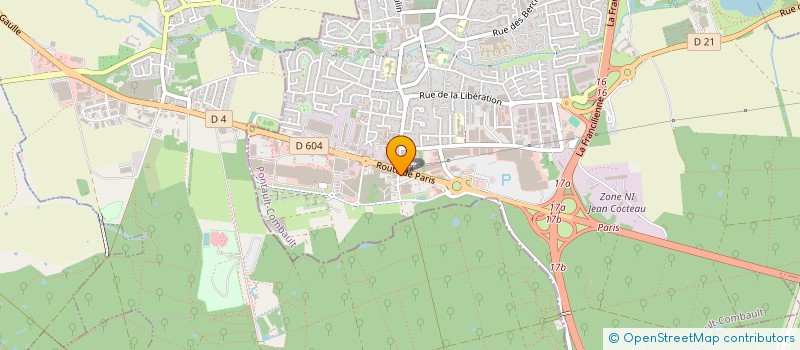localisation de l'entreprise SUVI CAR à PONTAULT-COMBAULT
