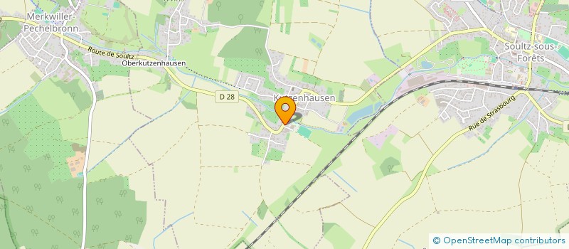 localisation de l'entreprise SUWOBAU ALSACE à MERKWILLER-PECHELBRONN