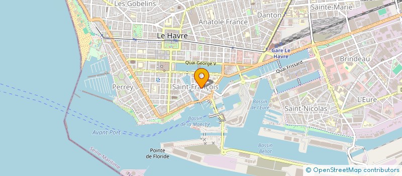 localisation de l'entreprise SUYA LH à LE HAVRE