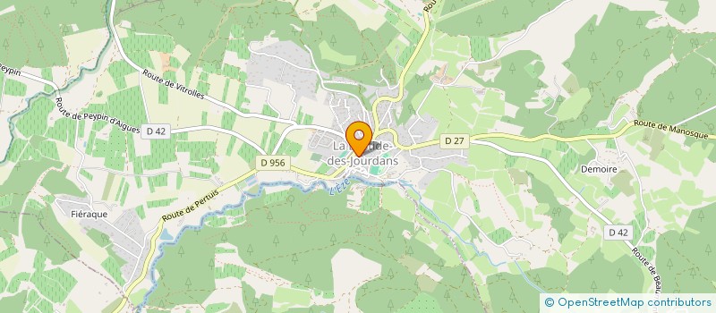 localisation de l'entreprise SUYVHOME  LA BASTIDE-DES-JOURDANS