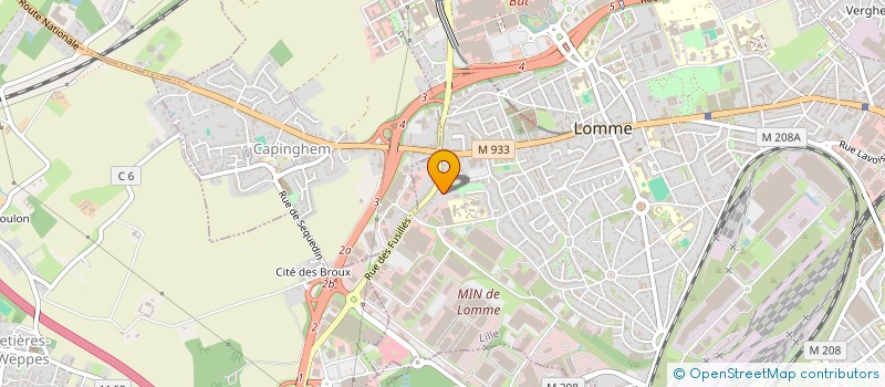 localisation de l'entreprise SUZ-ALL à LILLE