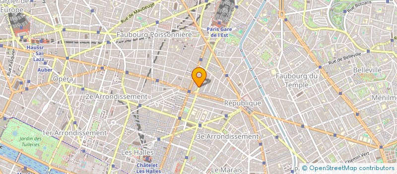 localisation de l'entreprise SUZANA à PARIS