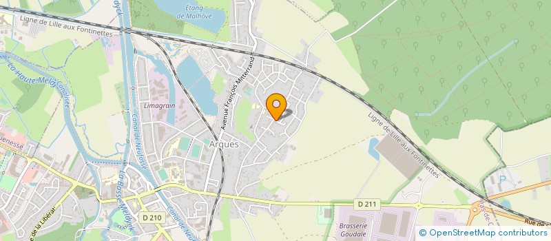 localisation de l'entreprise SUZANGE  ARQUES