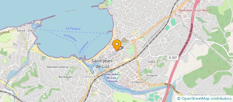 localisation de l'entreprise SUZANNA à SAINT-JEAN-DE-LUZ