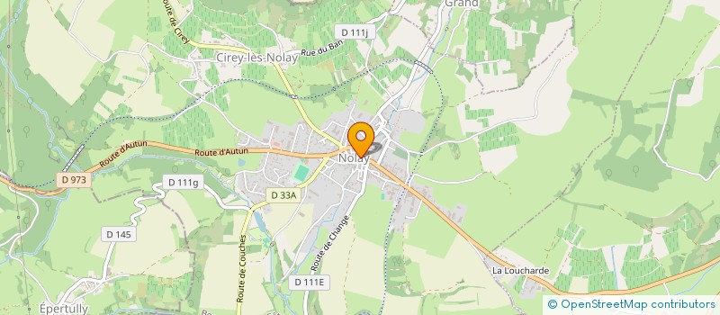 localisation de l'entreprise SUZANNE à NOLAY