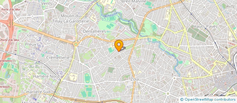localisation de l'entreprise SUZANNE à NANTES