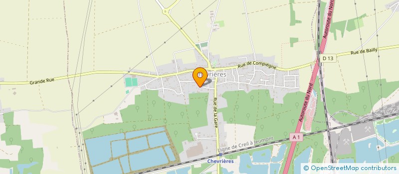 localisation de l'entreprise SUZANNE  CHEVRIERES