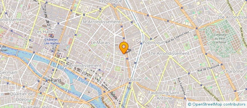 localisation de l'entreprise SUZANNE  PARIS