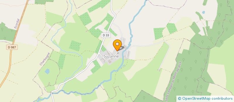 localisation de l'entreprise SUZANNE ANIMATIONS  SUZANNE