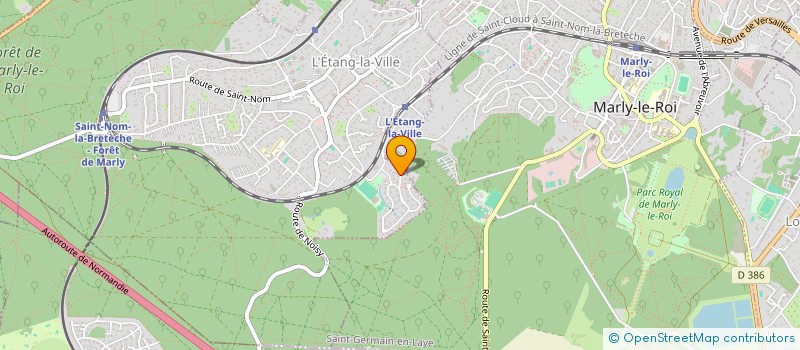 localisation de l'entreprise SUZANNE ET CAMILLE  L'ETANG-LA-VILLE