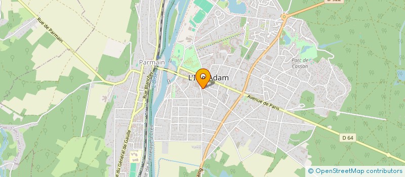 localisation de l'entreprise SUZANNE ET LES AUTRES...  L'ISLE-ADAM