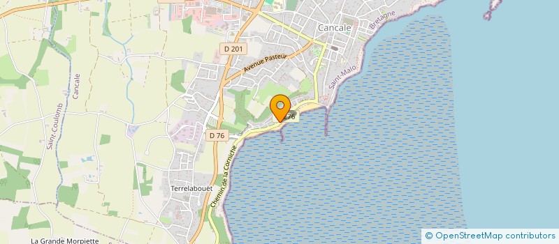 localisation de l'entreprise SUZANNE GARDAN  CANCALE