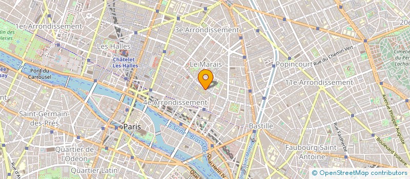 localisation de l'entreprise SUZANNE LOVIOT  PARIS