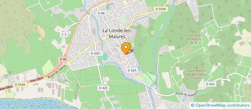 localisation de l'entreprise SUZATTY  LA LONDE-LES-MAURES