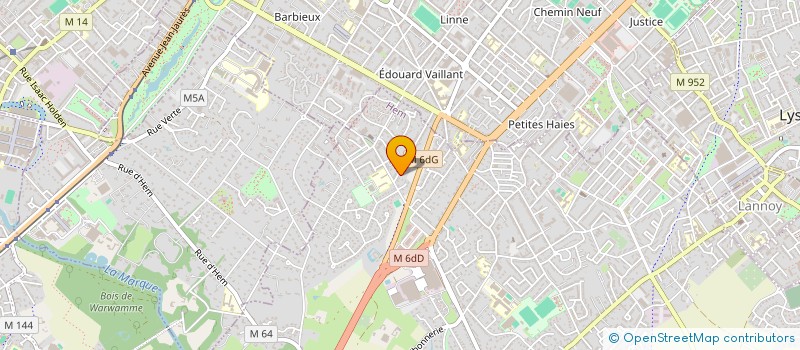 localisation de l'entreprise SUZENE  HEM