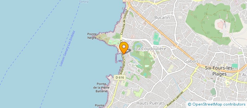 localisation de l'entreprise SUZETTEGB à SIX-FOURS-LES-PLAGES