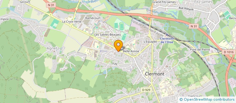 localisation de l'entreprise SUZETTES TRUCK  CLERMONT