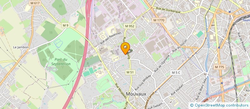 localisation de l'entreprise SUZHOU IMMOBILIER  MOUVAUX