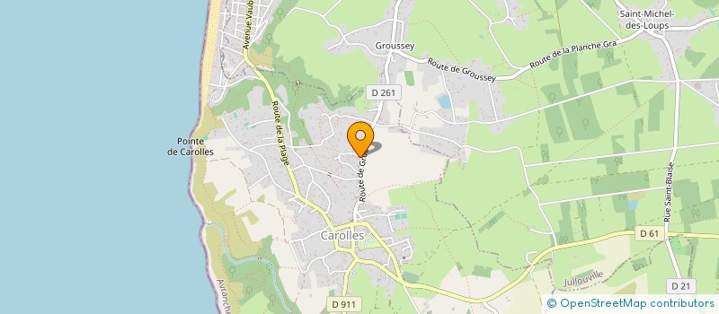 localisation de l'entreprise SUZIE  CAROLLES