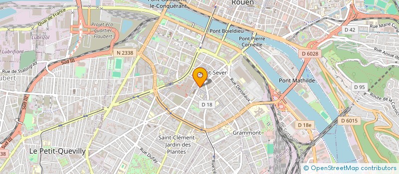 localisation de l'entreprise SUZIE BEAUTE  ROUEN