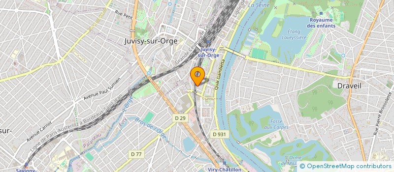 localisation de l'entreprise SUZIE CONSULTING à JUVISY-SUR-ORGE